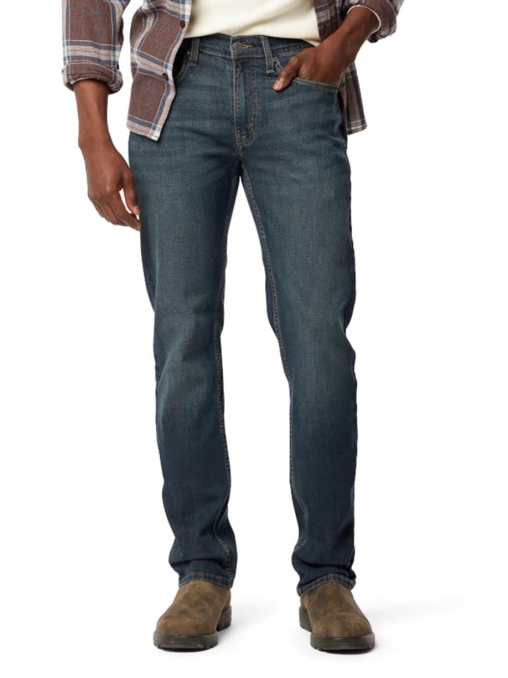 Levi Strauss Signature Men's Straight Fit Jeans Slim 30x32